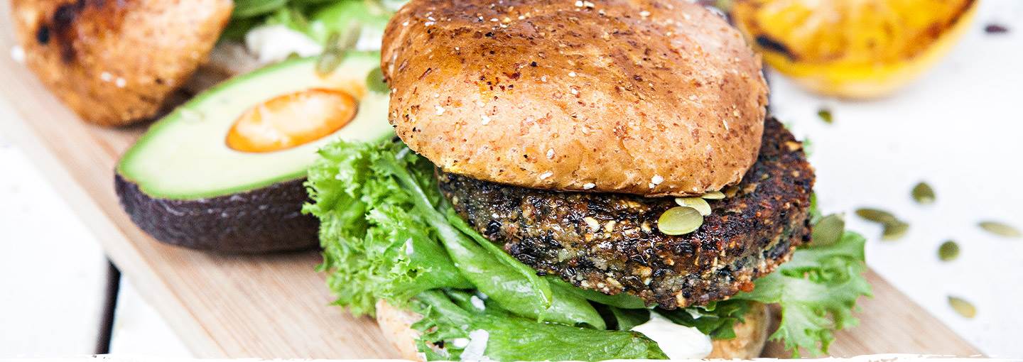 Black bean burger – bönburgare med svarta bönor