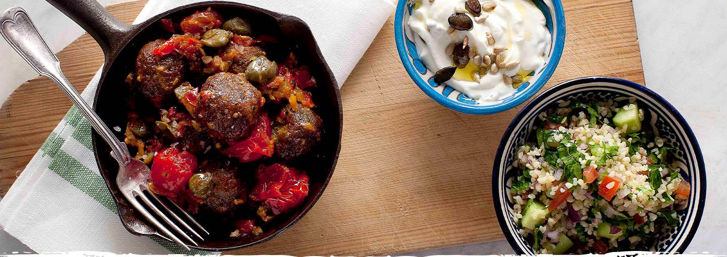 Falafel - friterade kikärtsbollar